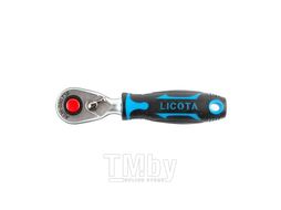 Трещотка 48 зубов 3/8" короткая Licota ALH-00073F