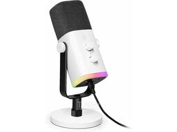 Микрофон FIFINE AM8W, динамический с RGB подсветкой, USB / XLR, White