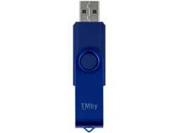 USB-флеш-накопитель 256GB USB 2.0 FlashDrive SWIVEL DEEP BLUE Mirex 13600-FMUSB256