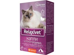 Средство успокаивающее для животных Relaxivet Фитокапли успокоительные / X103 (10мл)