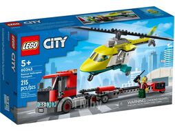 Конструктор Lego City Грузовик для спасательного вертолета 60343