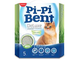 Наполнитель для туалета Pi-Pi-Bent Bent Deluxe Fresh Grass (12л/5кг)