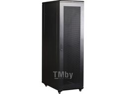 Шкаф 19" Business, 42U 600x1200, черный, передняя дв. перфорир., задняя дв. распашная перфорир. TWT-CBB-42U-6x12-P1