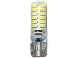 Светодиод LED 89266Pg SMD=24(3014)с силик.6000K T10 (W5W 24V 3W 120Lm W2.1X9.5d)10шт BOCXOD