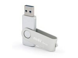 USB-флеш-накопитель 64GB USB 3.0 FlashDrive SWIVEL SILVER Mirex 13600-FM3SVS64