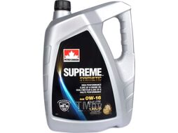 Масло моторное синт. для бенз. дв. SUPREME SYNTHETIC 0W-16 5л PETRO-CANADA MOSYN16C20