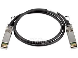 Кабель D-Link DEM-CB100S/D2A (пассивный, 10GBase-X SFP+, 30 AWG, длина 1м, для прямого подключения, черный)