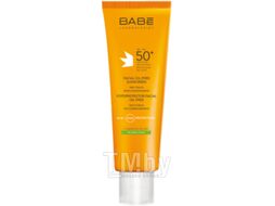 Крем солнцезащитный Laboratorios Babe SPF50+ безмасляный матирующий (50мл)