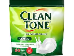 Таблетки для посудомоечных машин Clean Tone Classic (60шт)