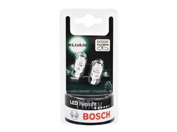 Автолампа W5W LED Retrofit 12 V 1 W W2,1x9,5d (блистер 2шт) BOSCH 1987301505