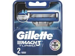 Набор сменных кассет Gillette Mach3 Turbo (2шт)