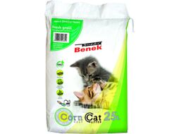 Наполнитель для туалета Super Benek Corn Cat Свежая трава (25л/15.7кг)