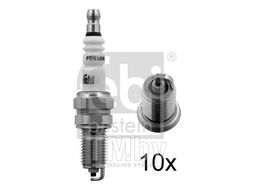 Свеча зажигания FIAT 500 BRAVO DOBLO MAREA PANDA PUNTO PUNTO EVO STILO 1.2-1.4 99- SUPER Febi Bilstein 13406