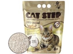 Наполнитель для туалета Cat Step Tofu Original / 20333001 (6л/2.7кг)