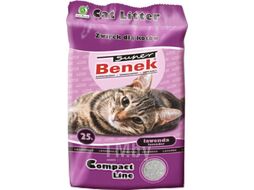 Наполнитель для туалета Super Benek Compact Лаванда (25л/20кг)