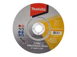 Круг отрезной 150x2,0x22,23 мм по металлу / нержавейке MAKITA D-75546