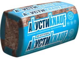 Минеральная вата Knauf Insulation Акустическая перегородка AS 100x610x1230