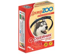 Ошейник от блох Доктор ZOO Для собак от блох/клещей (65см)