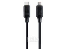 Кабель USB2 Type-C CC-USB2-CMMBM-1.5M Gembird Type-C(вилка)-MicroUSB(вилка) 1.5м Cablexpert