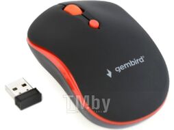 Мышь Wireless MUSW-4B-03-R Gembird black/red