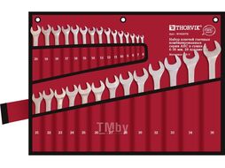 Набор ключей гаечных комбинированных серии ARC в сумке, 6-36 мм, 28 предметов Thorvik W3S28TB