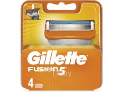 Набор сменных кассет Gillette Fusion (4шт)