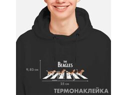 Термонаклейка "The Beagles" 25*9,8см, в пластиковом пакете с блистерным подвесом deVente 8002363