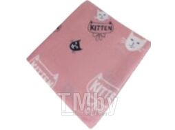 Плед Belezza Kitten 120x150 (розовый)