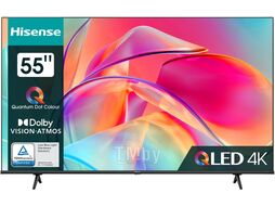 Телевизор Hisense 55E7KQ (4K, QLED, Smart TV, Wi-Fi)