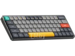 Клавиатура беспроводная Nuphy AIR60 Twilight AIR60-TW1-F (механическая, USB/Bluetooth/радио, RGB, Low Profile, Gateron Low Profile Red Switch)