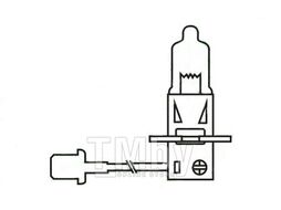 Лампа галогеновая H3 12V 55W PK22S AYWIPARTS AW1910004