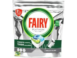 Капсулы для посудомоечных машин Fairy Platinum All in One (70шт)