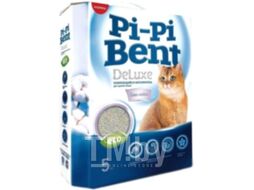 Наполнитель для туалета Pi-Pi-Bent Deluxe Clean Cotton / 00857 (12л/5кг)