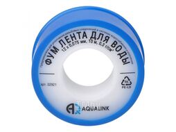 Лента ФУМ 12мм (0,75мм*10м (малая) 1000/250/10) Aqualink 2921