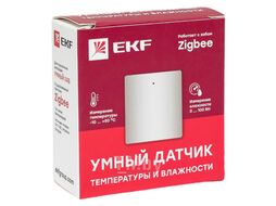 Умный датчик температуры и влажности Zigbee EKF Connect is-th-nd-zb