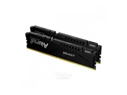 Память DDR5 16Gb (2*8Gb) KF552C40BBK2-16 Kingston FURY Beast 5200MHz, CL 40T, тайминги 40-40-40, напряжение 1.25 В