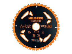 Диск пильный 210 Vezdehod 210x2,35x30x40Тx7град. Hilberg HV213