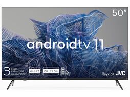 Телевизор Kivi 50U750NB (50" 3840x2160 4K UHD, частота матрицы 60 Гц, Smart TV (Android), Bluetooth, WI-Fi)