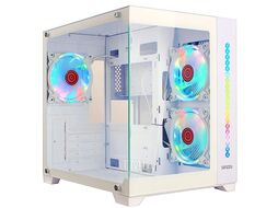 Корпус V490 GINZZU стеклянный куб (MidiTower Micro-ATX/Mini-ITX)