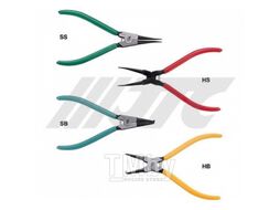 Съемник внешних стопорных колец (щипцы прямые) длина 175мм JTC JTC-SS175