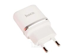 Зарядное устройство HOCO C12, белый 6957531047759 2хUSB(Type A) 5V / 2.4A, 12W