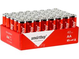 Батарейка алкалиновая LR6/40 bulk (40/720) Smartbuy SBBA-2A40S