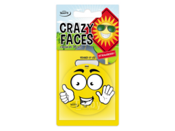 Ароматизатор Crazy Face Клубника, бумажный Tasotti TS4557