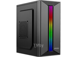 Корпус B350 GINZZU 2xUSB2, mATX, RGB подсветка передней панели