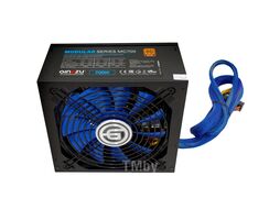 Блок питания 700W GINZZU MC700 APFC, 80+ Bronze, modular, 4*PCI-E, 140мм вентилятор, ATX 2.3.