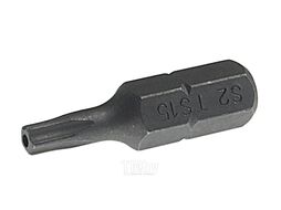 Бита 1/4"DR 5-гранная TORX с отверстием TS15Hх25мм JTC JTC-1192515