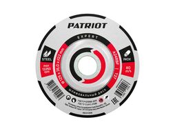 Диск абразивный шлифовальный EXPERT 125*6,0*22,23 по металлу Patriot 816010109