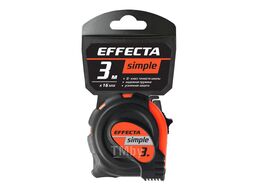 Рулетка Simple 3м / 16 мм EFFECTA 570316