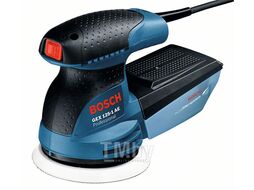 Эксцентриковая шлифмашина BOSCH GEX 125-1 AE в кор. (250 Вт, 125 мм, 15000--24000 кол/мин, с регул. об.) (0601387500)