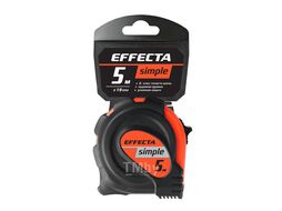 Рулетка Simple 5м / 19 мм EFFECTA 570519